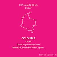 Columbia Cauca – DECAF